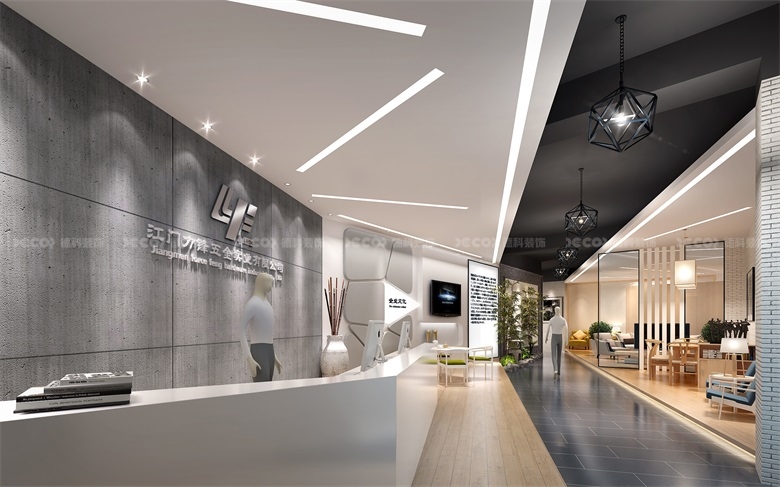 在企業(yè)展廳裝修設計中，如何合理運用展示設備和交互界面？