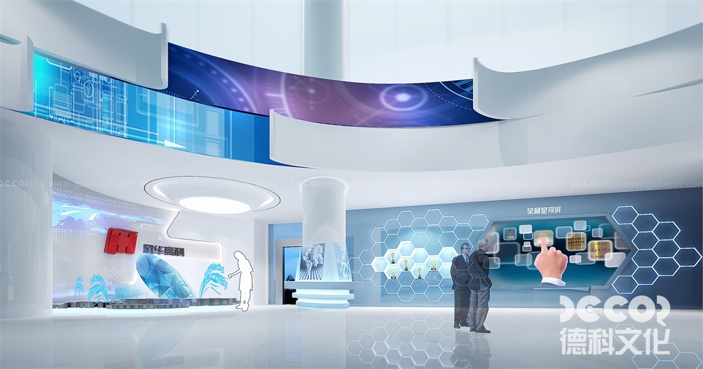 現(xiàn)代簡約企業(yè)展廳設(shè)計(jì)如何提升客戶的品牌認(rèn)知度？