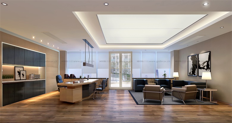 辦公室裝修公司如何化解橫梁壓頂?shù)娘L(fēng)水問題？